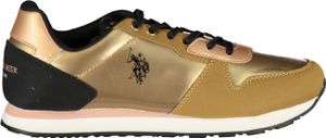 US POLO ASSN. GOLDENE SPORTSCHUHE FÜR DAMEN : Farbe - Gold, Größe - 35 Größe: 35 Farbe: Gold US POLO ASSN. GOLDENE SPORTSCHUHE FÜR DAMEN : Farbe - Gold, Größe - 35 Größe: 35 Farbe: Gold