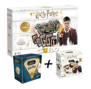 Cluedo - Harry Potter inkl. Trivial Pursuit Vol. 1 + 2 Brettspiel Gesellschaftsspiel Deutsch
