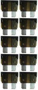 baytronic 10x Kfz-Flachstecksicherung Standard 1A