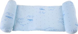 Babykissen, Anti-Roll-Baumwolle, Säuglingsschlaf, verhindert Plattkopfkissen für Neugeborene (blau)
