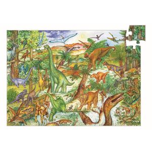 DJECO Puzzle Dinosaurier 100 Teile