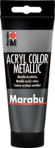 Marabu Acrylfarbe Acryl Color 100 ml metallic-anthrazit