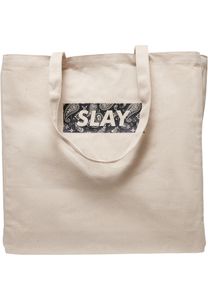 MisterTee MT2282  SLAY Oversize Canvas Tote Bag, Größe:one size, Farbe:OffWhite