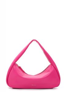 Tamaris Damen Schultertasche Beutel breiter Riemen slouchy Leana 32130, Farbe:Pink