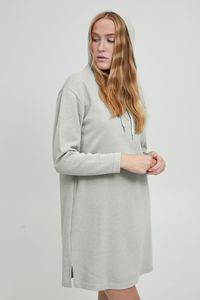 b.young BYTRUNA DRESS DRESS - Damen Sweatkleid Freizeitkleid Kleid mit Kapuze Langarm