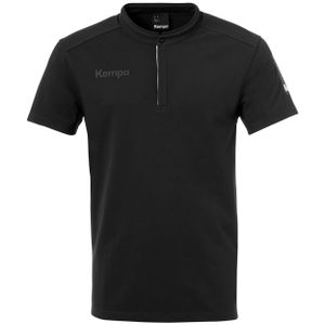 Kempa Status Polo Shirt, schwarz, M, Herren