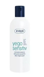 Ziaja Yego Sensitiv, Żel pod prysznic dla mężczyzn, oczyszczajacy, 300ml - Długi termin ważności!