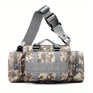 Taktische Hüfttasche in AT-Digital, 3in1 Combat Hip Bag als Bauchtasche, Umhängetasche oder Tragetasche mit MOLLE System