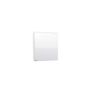 Wand Infrarot Heizplatte LAVA GLAS Weiß IPX4, [Ausführung]:750 W