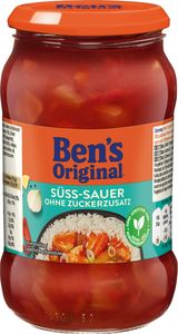 Bens Original Sauce Süß Sauer Geschmack ohne Zuckerzusatz 395g