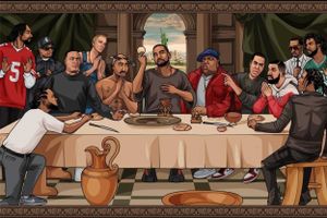 The Last Supper Of Hip Hop Poster Das Letzte Abendmahl 61 x 91,5 cm