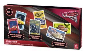 Cars Spielebox 3-in-1