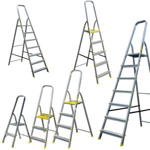 Leiter - Aluminium , 3 Stufen , klappbar , belastbar bis 125 kg