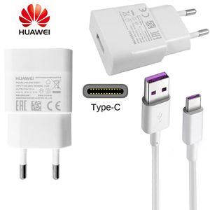 Original Huawei Netzteil Ladegerät + USB C Ladekabel HW-050100E01 Datenkabel Netzladegerät Ladeadapter P30 Lite P30 P40 Lite 5G P20 Pro P Smart 2021 ´P20 Lite P20 Pro Mate 10 Lite Mate 20 Pro Mate 20 Lite