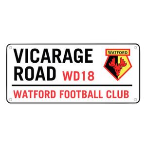 FC Watford - Nápis Vicarage Road SG18524 (jedna veľkosť) (čierna/žltá/červená)