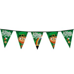 Wimpelkette St. Patrick's Day 8 Meter mit 14 Wimpeln
