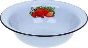 Erdbeere SCHÜSSEL RUND 2 Liter ca 25,5cm Durchmesser Früchte / Retro Nostalgie Geschirr
