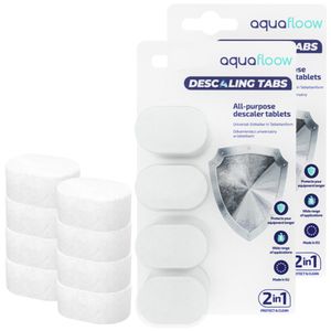 AquaFloow univerzální tablety na odstraňování vodního kamene pro kávovary, konvice a žehličky - 8 ks.