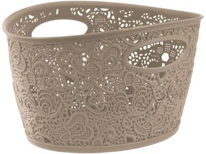 CURVER Aufbewahrungskorb Victoria ca. 29.5x17x10.5cm Aufbewahrungsbox Korb Beige