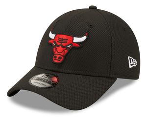 New Era - NBA Chicago Bulls Diamond Era 9Forty Strapback Cap - Schwarz : Schwarz One Size Farbe: Schwarz Größe: One Size