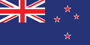100 Stück "Flaggen und Banner" 5cm breit -selbstklebende "Neuseeland" ES-FL-NEU-5-M-NL