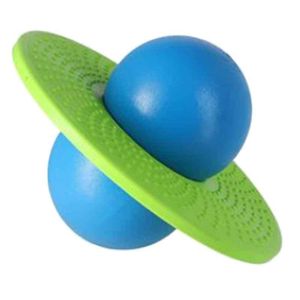 Speelgoed Mondhüpfer Kinder Hüpfball Sprungball Blau Grün Balanceboard bis 50kg Neu