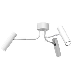 Minimalistické stropné reflektory biele Axion 3xGU10 8W Luminex
