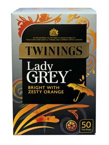 Twinings Lady Grey - 50 Beutel, 125g