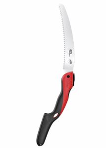 Gebogene Säge - Klappsäge mit Zugschnitt - Sägeblatt 24 cm