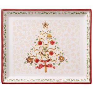 Villeroy & Boch Winter Bakery Delight Gebäckplatte rechteckig, klein