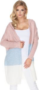 PeeKaBoo Strickjacke für Damen mit Kapuze Nagykalla Himmelblau Universal-