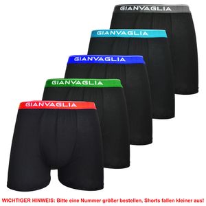 Texemp | 5er | 10er Pack Herren Boxershorts Baumwolle Unterhose Trunks Boxer Shorts Unterwäsche Underwear | Farbmix | 5er Pack | 3XL