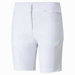 PUMA Bermuda Golf Shorts Damen bright white M