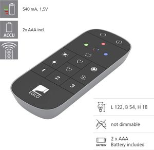 Eglo Connect Fernbedienung Connect-Z grau Smart Home connect.Z