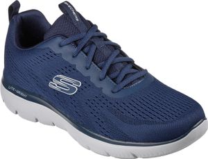 Skechers SUMMITS - TORRE Sneakers Herren Schuhe 232395 NVGY Blau/Grau, Schuhgröße:43 EU