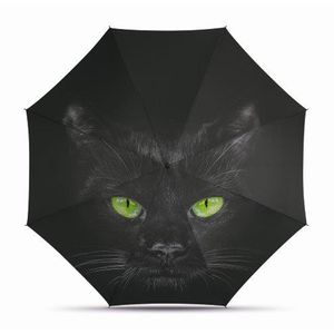 Happy Rain Mini AC cat Automatik Regenschirm Umbrella Schirm Katze 42287