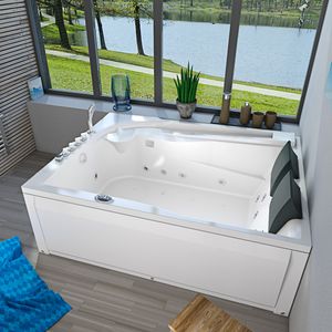 Whirlpool Pool Badewanne  Wanne W12HZ-C 180x135cm