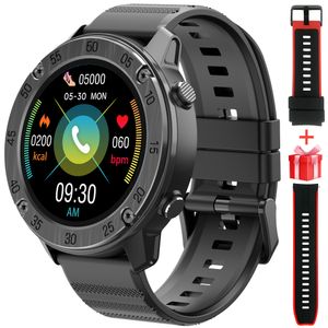 Blackview X5 Smartwatch Männer, Smart Armbanduhr Herren Fitness Tracker Smart Watch Rund Fitnessuhr Herren mit Pulsuhr Schrittzähler Damen Wearable 5ATM Wasserdicht Sportuhr zum iOS Android