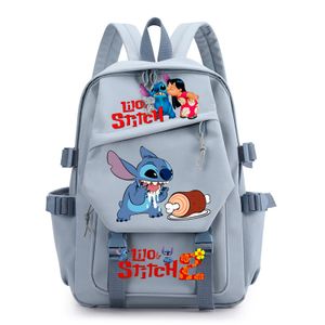 Lilo & Stitch Angel Student Schultasche Junge Mädchen Rucksack Freizeit Reisetasche Laptop Tasche Farbe06