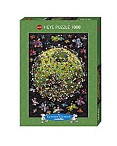 Cartoon Puzzle Football 1000 Teile