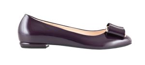 HÖGL Damen lila Leder Ballerinas 36