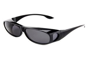 Polarisierte Überzieh Sonnenbrille Überziehbrille Überbrille Fit Over BM5023 Schwarz