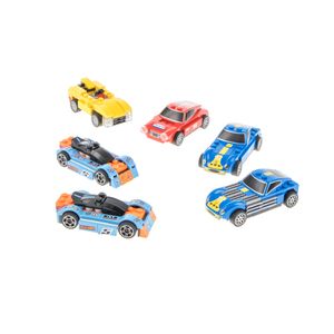 6x Lego Auto Set Auto Fahrzeuge Racers Ferrari 8193 30193 40192 blau unvollständig