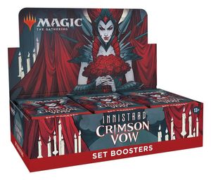 Wizards of the Coast Magic the Gathering Innistrad: Crimson Vow Set-Booster Display (30) englisch