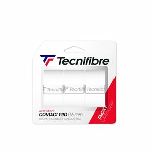 Tecnifibre Pro Contact ATP weiß 3er Tennis - Griffbänder, 126220139300000