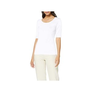 Opus T-Shirt Damen daily F/Sanika Größe 38, Farbe: 010 white
