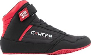Tenisky Gorilla Wear Gwear Classic High Tops - Schwarz/Rot - 47 Tenisky Gorilla Wear Gwear Classic High Tops - Schwarz/Rot - 47