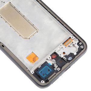 Für Samsung Galaxy A34 5G Display Full Incell Display mit Rahmen Einheit Touch Ersatzteil Reparatur Schwarz