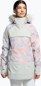 Damen Snowboardjacke Roxy Chloe Kim Overhead lila ERJTJ03390