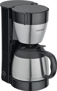 CLOER Kaffeeautomat 5009 8 Tassen 800Watt mit Edelstahlkanne schwarz